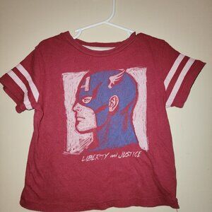 Captain America T-Shirt 2T